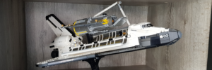 bouwvideo lego spaceshuttle en hubble telescoop